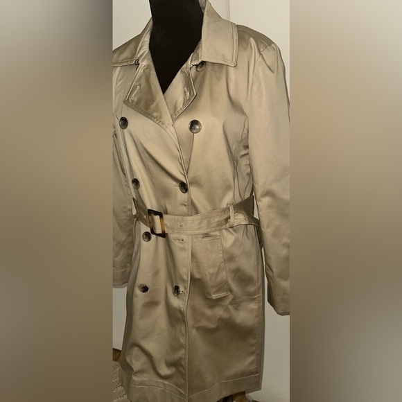 Style & Co Women’s Light Weight Classic Trench Coat - Size M - NWT - Picture 4 of 8
